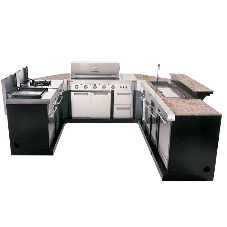 CharBroil Medallion Series 8 Piece Modular Outdoor Kitchen